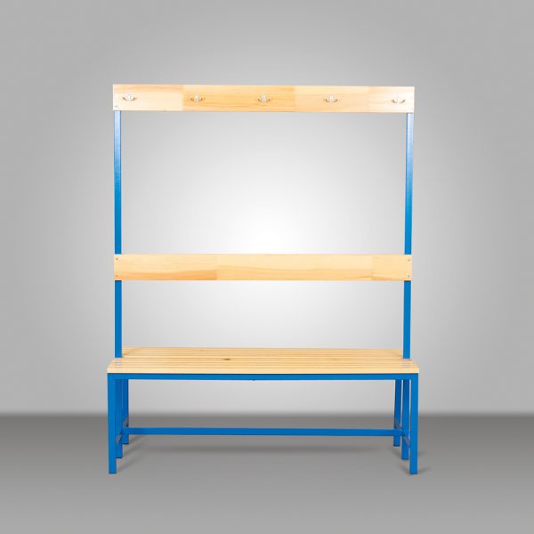 Kétoldalas háttámlás pad 1200 - Ferenczi Fémipari Kft. Győr